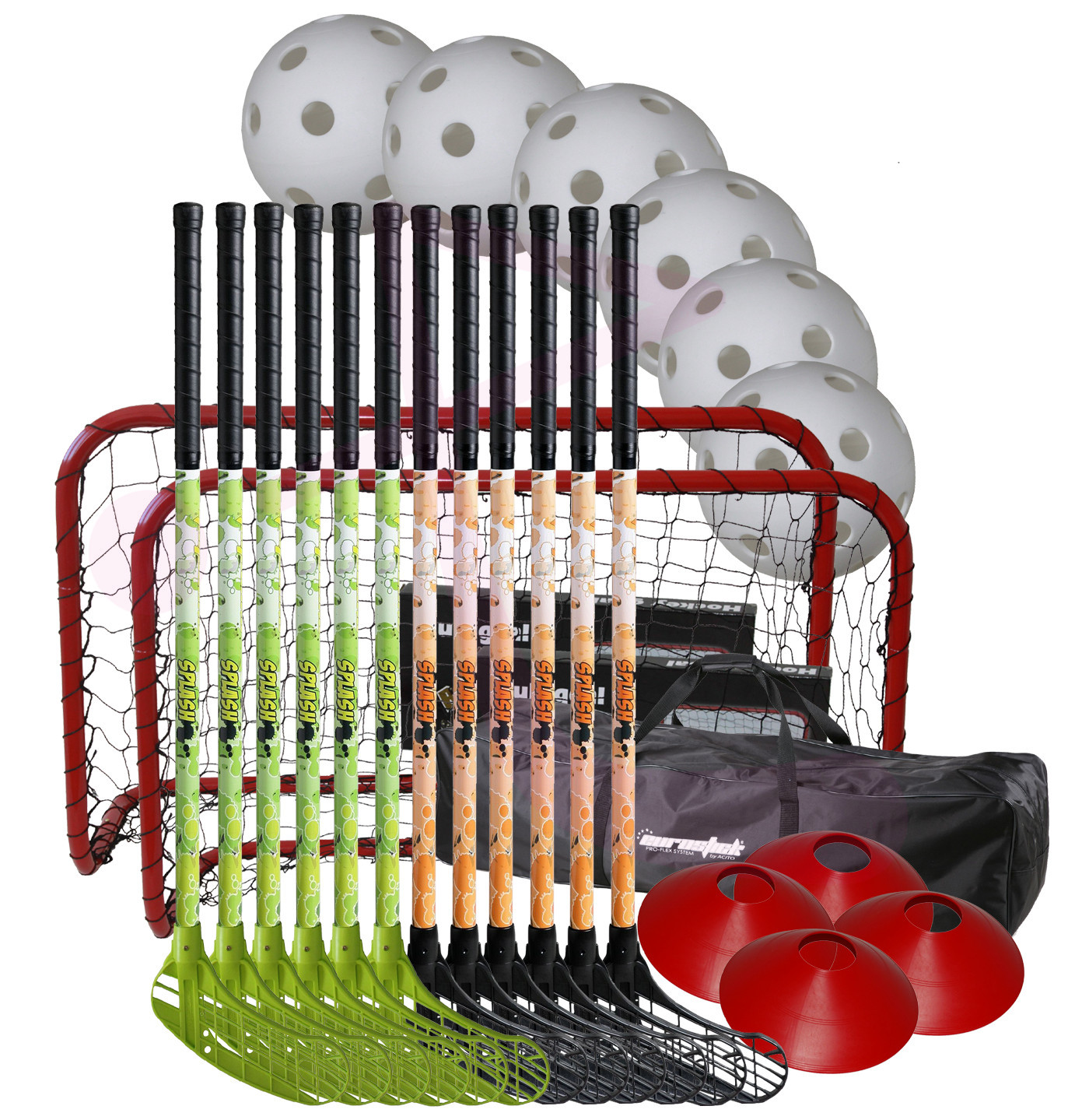 Floorball set Splash 65/76cm Team Goal Set