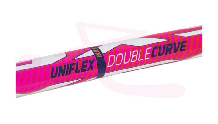 Exel Doublecurve Neon Orange Uniflex Floorbal Stick 