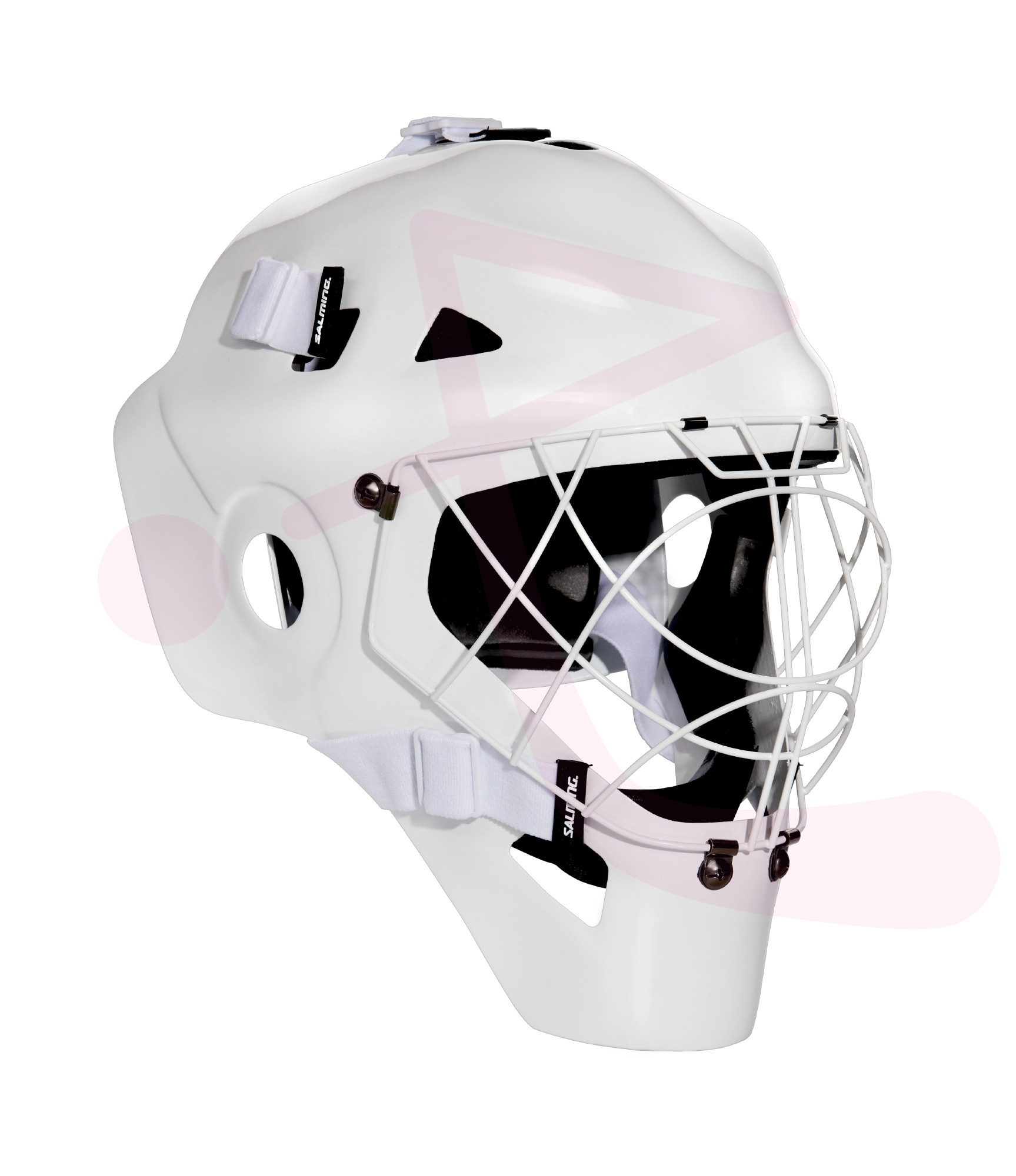 Salming Carbon X Custom Helmet Goalie Helm efloorball.de