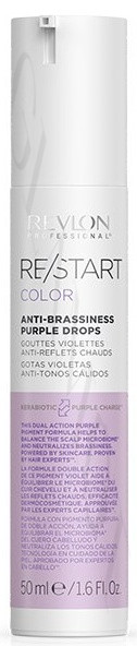 purple Drops Anti-Brassiness Revlon drops Professional Color Purple RE/START anti-brassiness