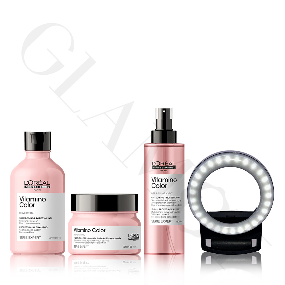 L'Oréal Professionnel Série Expert Vitamino Color Set Free Ringlight set  for coloured hair