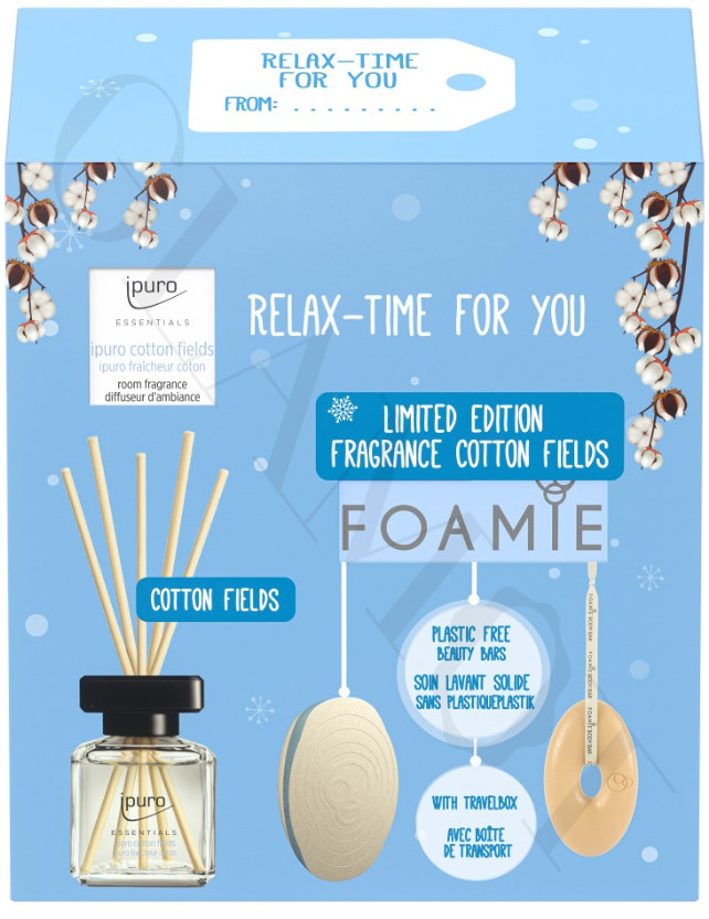 Foamie Ipuro Set Relax-Time set with aroma diffuser