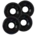 Skateboard spare wheels