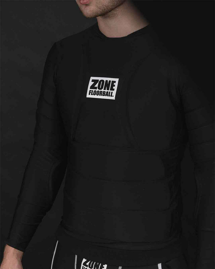 Long Sleeve Floorball Compression Shirt (Black) – BLINDSAVE floorball