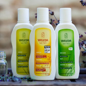 Weleda hair care products