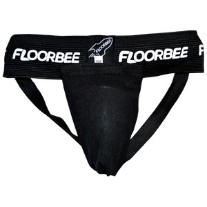 Floorball goalie suspenders and shorts