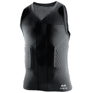 Floorball compression shirt without sleeves