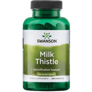 Supplements containing milk thistle extracts