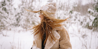 Winter and hair