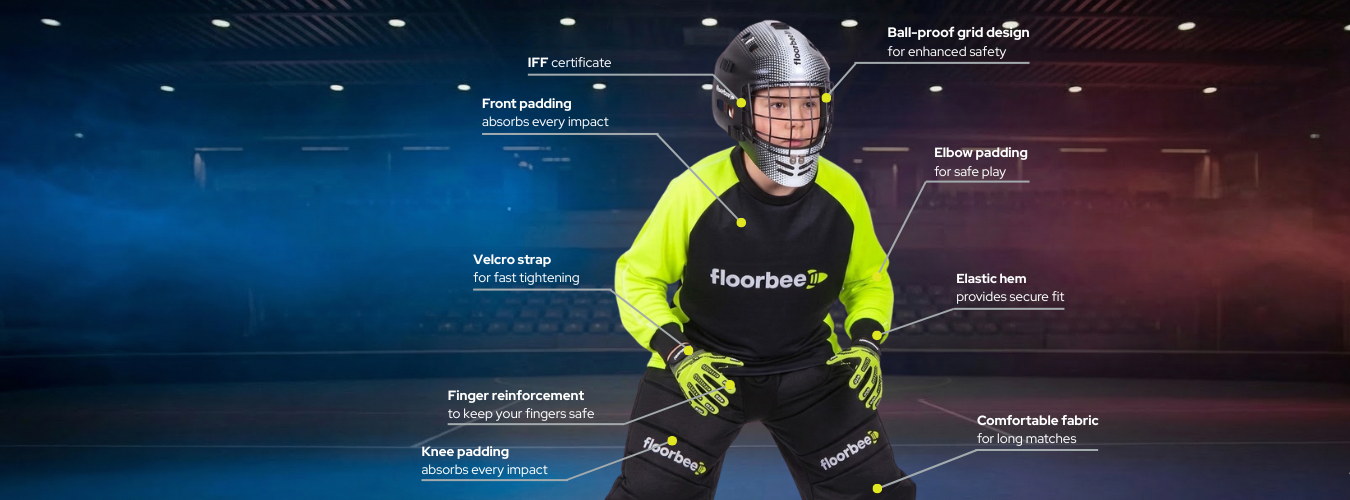 FLOORBEE Landing – Goalie Gear