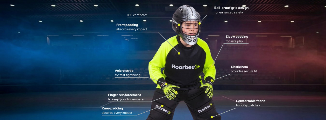 FLOORBEE Landing – Torwart Ausrüstung