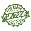 Fair Trade symbol for responsibly sourced cosmetic ingredients