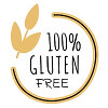 Gluten Free symbol for gluten-free cosmetics