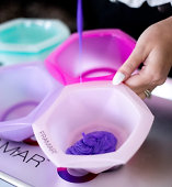 Färbeschüsseln und Zubehör