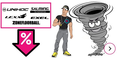 Valí se tornádo florbalových slev!