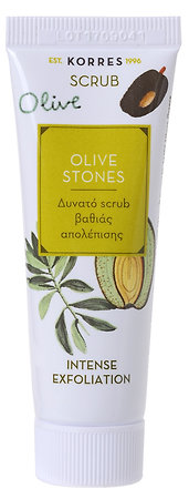 Korres Olive Stones Scrub intenzivní peeling