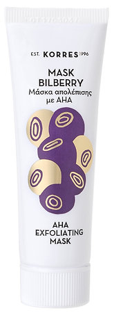 Korres Bilberry AHA Mask intenzivní peelingová maska