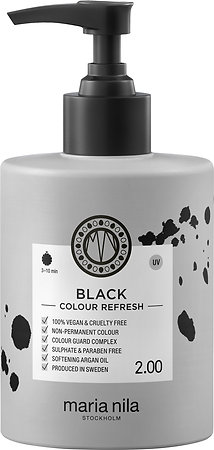 Maria Nila Colour Refresh Black 2.00 nourishing toning mask