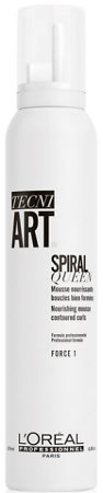 L'Oréal Professionnel Tecni.Art Spiral Queen Mousse výživující pěna konturování vln a kudrn