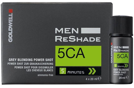Goldwell Men Reshade Grey Blending Power Shot color for coloring gray