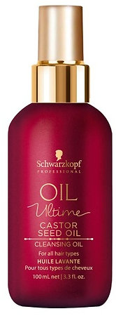 Schwarzkopf Professional Oil Ultime Castor Seed Oil Cleansing Oil Rizinusöl für Haar und Kopfhaut