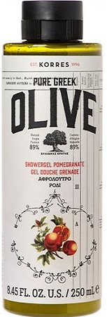 Korres Pure Greek Olive Pomegranate Showergel sprchový gel s vůní granátového jablka