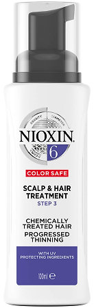 Nioxin Scalp Treatment 6 Behandlung für chemisch behandeltes, sichtbar dünner werdendes Haar