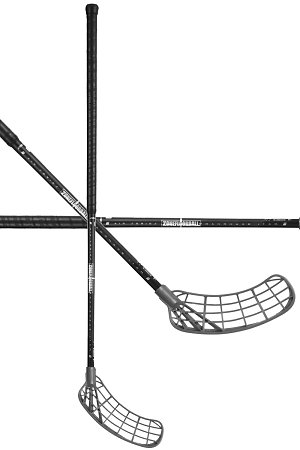 Zone floorball MAKER AIR Superlight 26 PC NAKEDCARBON black/silver Florbalová hůl