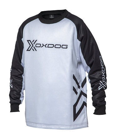Oxdog XGUARD GOALIE SHIRT JR Black/White Brankářský dres