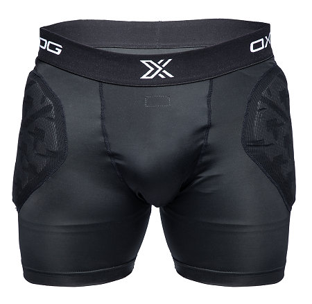 Oxdog XGUARD PROTECTION SHORTS Black Brankárske šortky