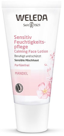 Weleda Almond Calming Face Lotion mandľový hydratačný krém pre citlivú zmiešanú pleť