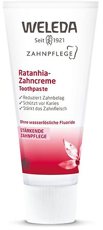 Weleda Ratanhia Toothpaste ratanhia toothpaste