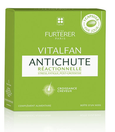 Rene Furterer Vitalfan Reaccional Dietary Supplement Nahrungsergänzungsmittel gegen plötzlichen Haarausfall