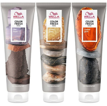 Wella Professionals Color Fresh Mask Natural jemno farbiaci a ošetrujúca maska na vlasy