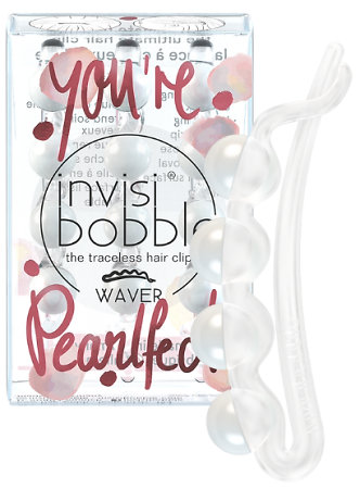 Invisibobble Sparks Flying Waver You're Pearlfect sponka do vlasů s perličkami