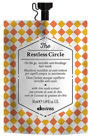 Davines The Restless Circle bezbarvá posilující maska proti lámání vlasů