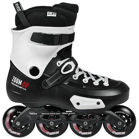 Powerslide Zoom Pro Black 80 Trinity Kolečkové brusle