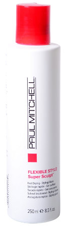 Paul Mitchell Flexible Hodl Super Sculpt fast drying styling glaze