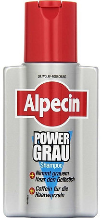 Alpecin Power Grau Shampoo graue Haartöne, die Shampoo hervorheben