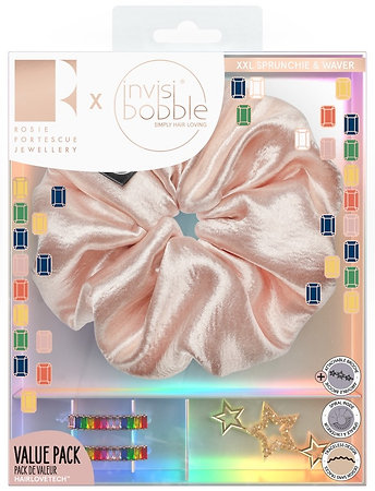 Invisibobble Rosie Fortescue Set Box of Fab sada gumičky a sponky do vlasov