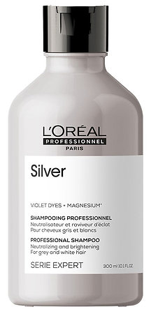 L'Oréal Professionnel Silver Shampoo fialový šampón proti žltým tónom