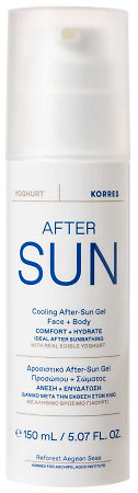 Korres Cooling After-Sun Face & Body Yoghurt Cooling Gel-Creme nach dem Sonnenbad