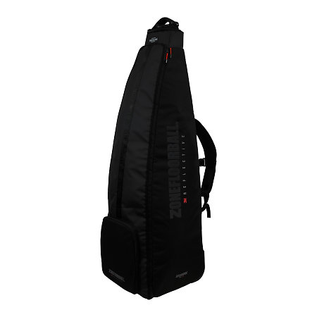 Zone floorball Allbag FIRSTCLASS black/silver/red Sportovní taška