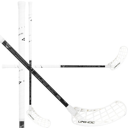 Unihoc EPIC CARBSKIN FL Curve 1.0º 26 black Florbalová hůl