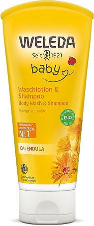 Weleda Calendula Shampoo & Bodywash nechtíkový detský šampón