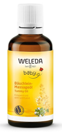 Weleda Calendula Tummy Oil olej na masáž bruška dojčaťa
