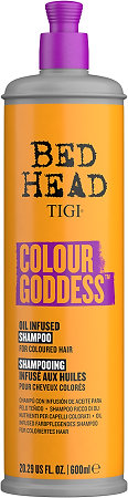 TIGI Bed Head Colour Goddess Shampoo ošetrujúci šampón pre farbené vlasy