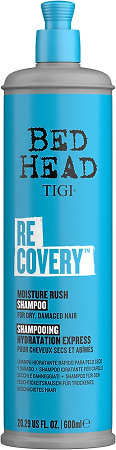 TIGI Bed Head Recovery Shampoo Feuchtigkeitsspendendes Shampoo für trockenes und strapaziertes Haar