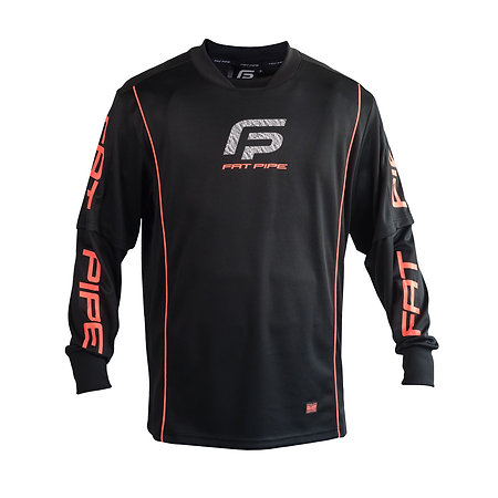 Fat Pipe GK-SHIRT BLACK Goalie jersey