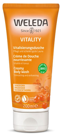 Weleda Sea Buckthorn Creamy Body Wash rakytníkový sprchový krém